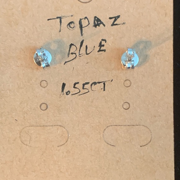 Topaz Studs - Picture 2 of 2